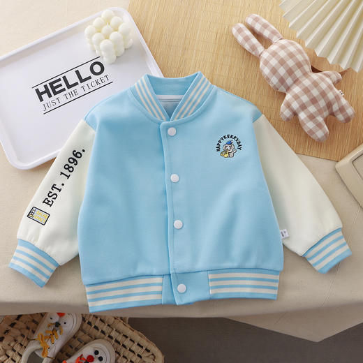 💰39.9/件起 棒球服2026新款春季男女宝宝运动休闲上衣宝宝洋气外套聚★为爱严选 商品图6