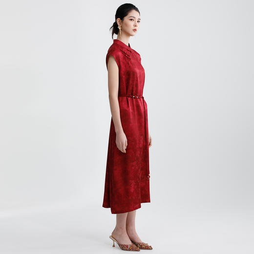 戴布拉芬丝绸连衣裙L29B527 商品图2