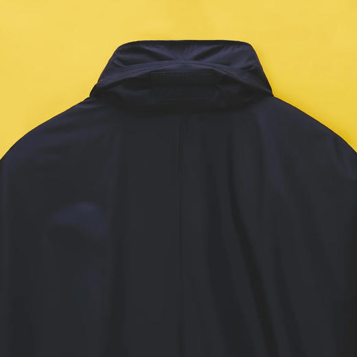 Napapijri 中性Martine Rose联名 Rainforest Axl 字母徽标贴片连帽雨衣 蓝色 NP0A4FI2B2Q1 商品图2