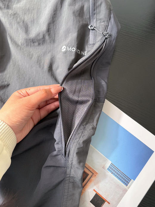 原单正品 MONTANE盟泰恩/芒腾TERRA徒步神裤 防风耐磨登山裤，
颜色：黑色、岩石灰、日蚀蓝
尺码：32.34.36.38 商品图6