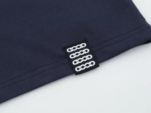 F022730珍珠标语字母情侣宽松显瘦圆领短袖T恤 商品图9