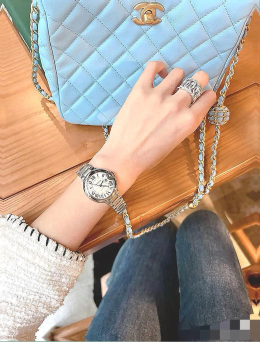 卡地亚 蓝气球 33mm 精钢 石英 女士 手表 商品图1