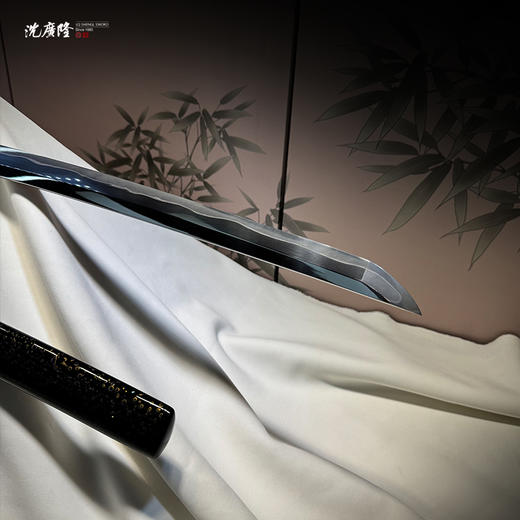 潮汐打刀 传统刀剑 沈广隆刀剑 武士 未开刃 商品图3