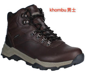 到手价358元 Khombu 男士复古休闲鞋短靴深棕色 美国代购，无中文标签，介意慎拍