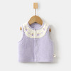 婴儿舒绒马甲春秋季宝宝绣花背心儿童坎肩马夹新生儿保暖护肚上衣 商品缩略图3