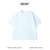 SDSA男装2026新款重磅纯棉短袖T恤侧开叉按扣设计感宽松圆领上衣 商品缩略图1