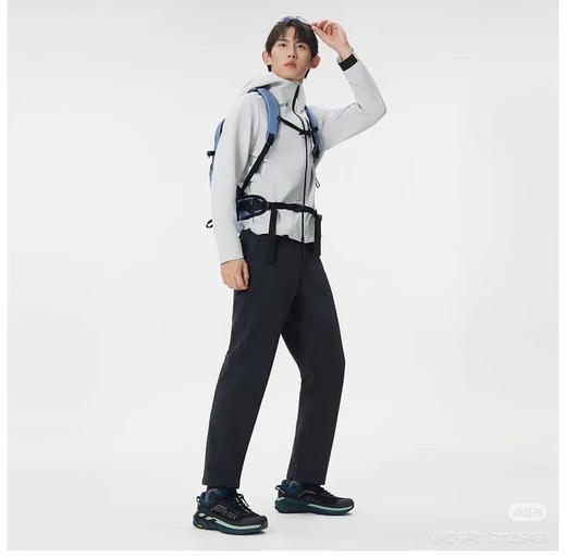 K隆户外男子徒步登山软壳长裤 商品图8