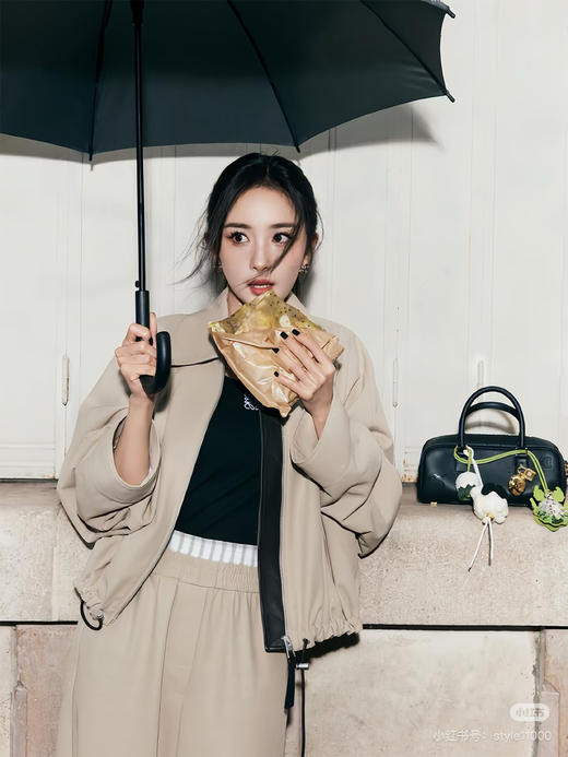 Loewe摩卡色系的夹克外套 商品图1