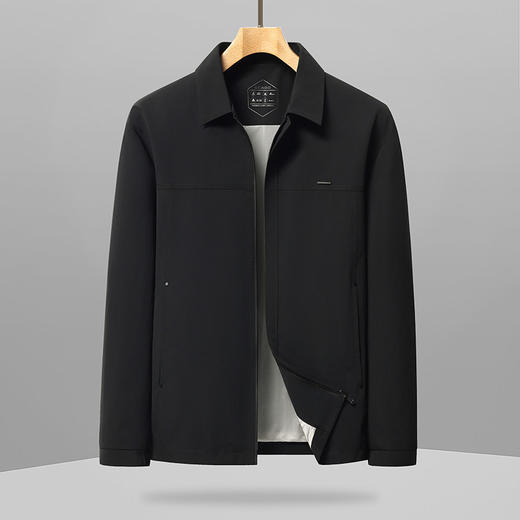 【DWP】大依优型大码男装翻领工装夹克外套宽松春季休闲商务时尚品质上衣 商品图2