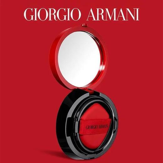 【送礼袋】Armani阿玛尼红漆光气垫15g+挚爱哑光红黑管口红4g   香港直邮 商品图3