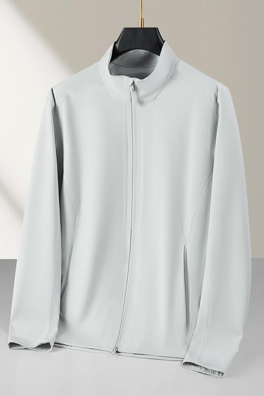 【DZP】大依优型大码男装软壳立领夹克外套时尚休闲纯色百搭胖子加肥加大 商品图5