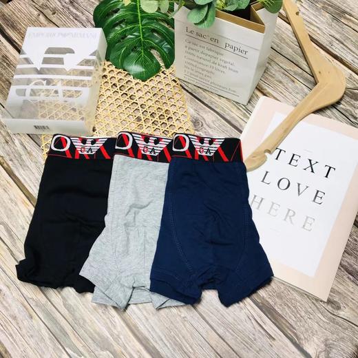 F022788彩盒装柔软舒适纯棉彩logo男士平角内裤 商品图8