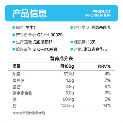 7天内发 企鹅市集|九峰牧场 云朵牛乳720ml 非均质奶 静置天然分层 奶香醇厚浓郁 商品图8