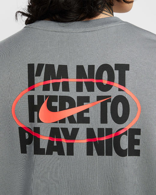 Nike 耐克Club 男子法式毛圈图案圆领上衣IR0104-084 商品图4