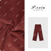 A008潘依绣丁丁宠粉PanYiXiu/潘依绣100%棉加厚磨绒灯芯绒时髦复古休闲裤 W-62453-2 商品缩略图0