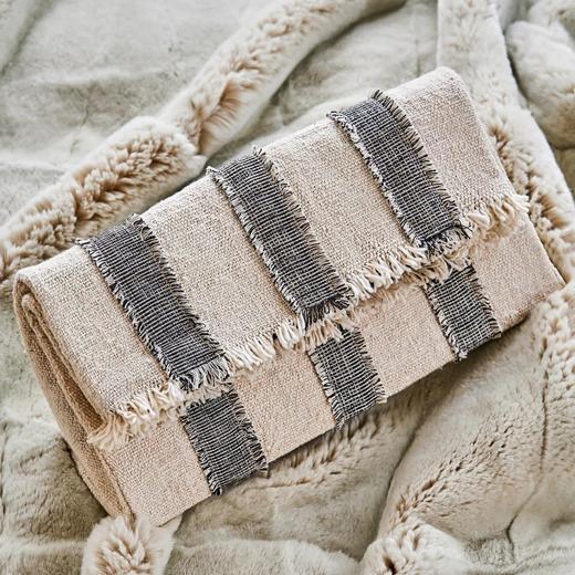 心艺手作：条纹折叠手拿包 Woven Lunch Bag Clutch 商品图3