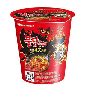 三养火鸡面双倍辣泡面70克/杯