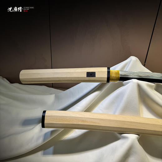 白木拵打刀 传统刀剑 沈广隆刀剑 武士 未开刃 商品图4
