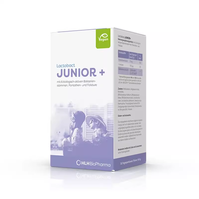 Lactobact莱德宝儿童益生菌粉六菌护肠双维免疫60g/盒【德国直邮 下单请提供身份证正反面照片】