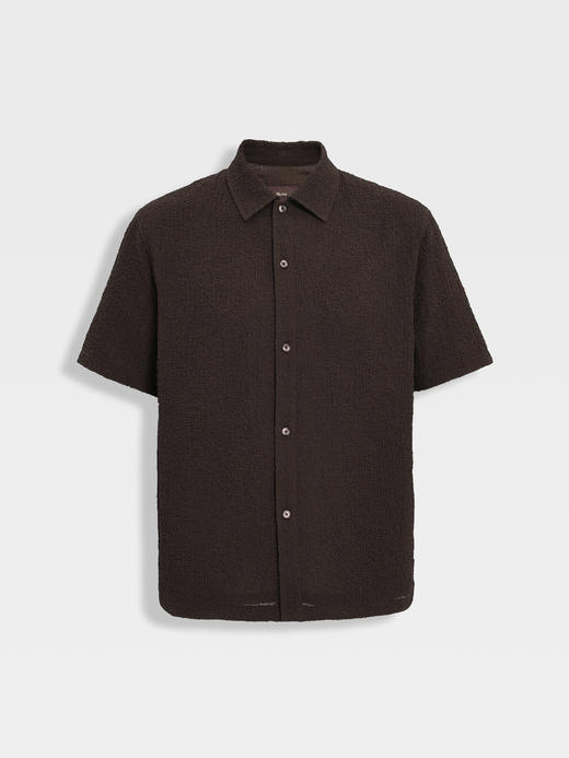 callisto藏青微阔立体褶皱肌理外套 商品图5