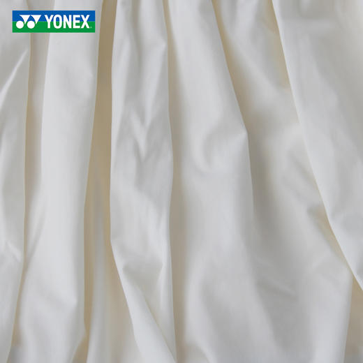 YONEX尤尼克斯yy羽毛球服运动短裙速干百褶裙透气吸汗2201026BCR 商品图5