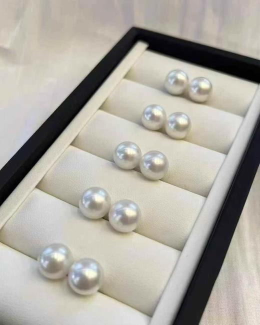 ⁶18K【澳白耳钉】11-12mm海水珍珠，微瑕，出证书，24小时鉴赏期【香港】SS06-QTT-XGZZ 商品图3