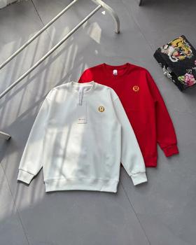 F022753新年限定情侣款！STEADYSTATE落肩宽松款圆领卫衣