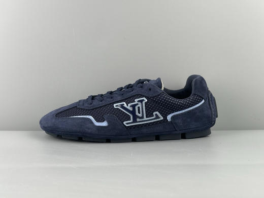 春季特惠💰750 LV男鞋 代购冲正版本！区分普通货 LV RALLY 2025SS 德训鞋拼接绒面牛皮革和网格面料 商品图0