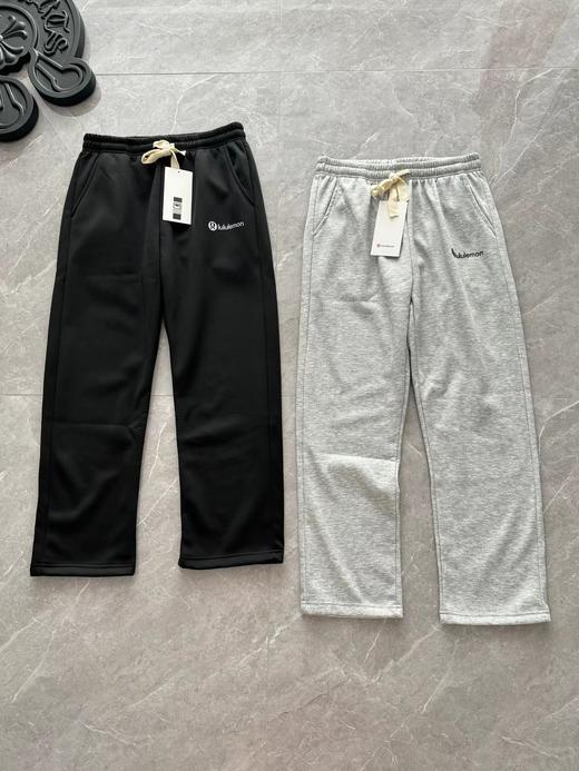 F022793美式高街复古史密斯绒直筒休闲卫裤 商品图0