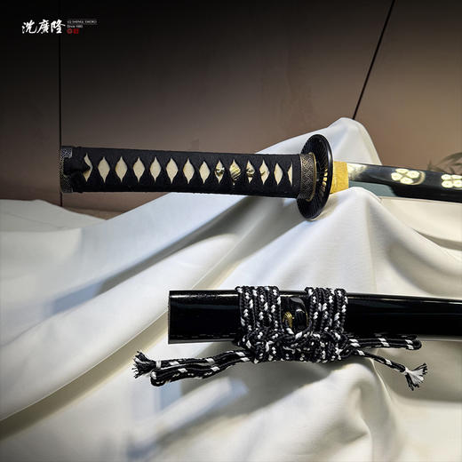 雷渊中款 传统刀剑 沈广隆刀剑 武士 未开刃 商品图4