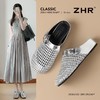 ZHR外穿穆勒外穿拖鞋女2025新款透气内增高凉鞋女包头半拖鞋外穿 商品缩略图1