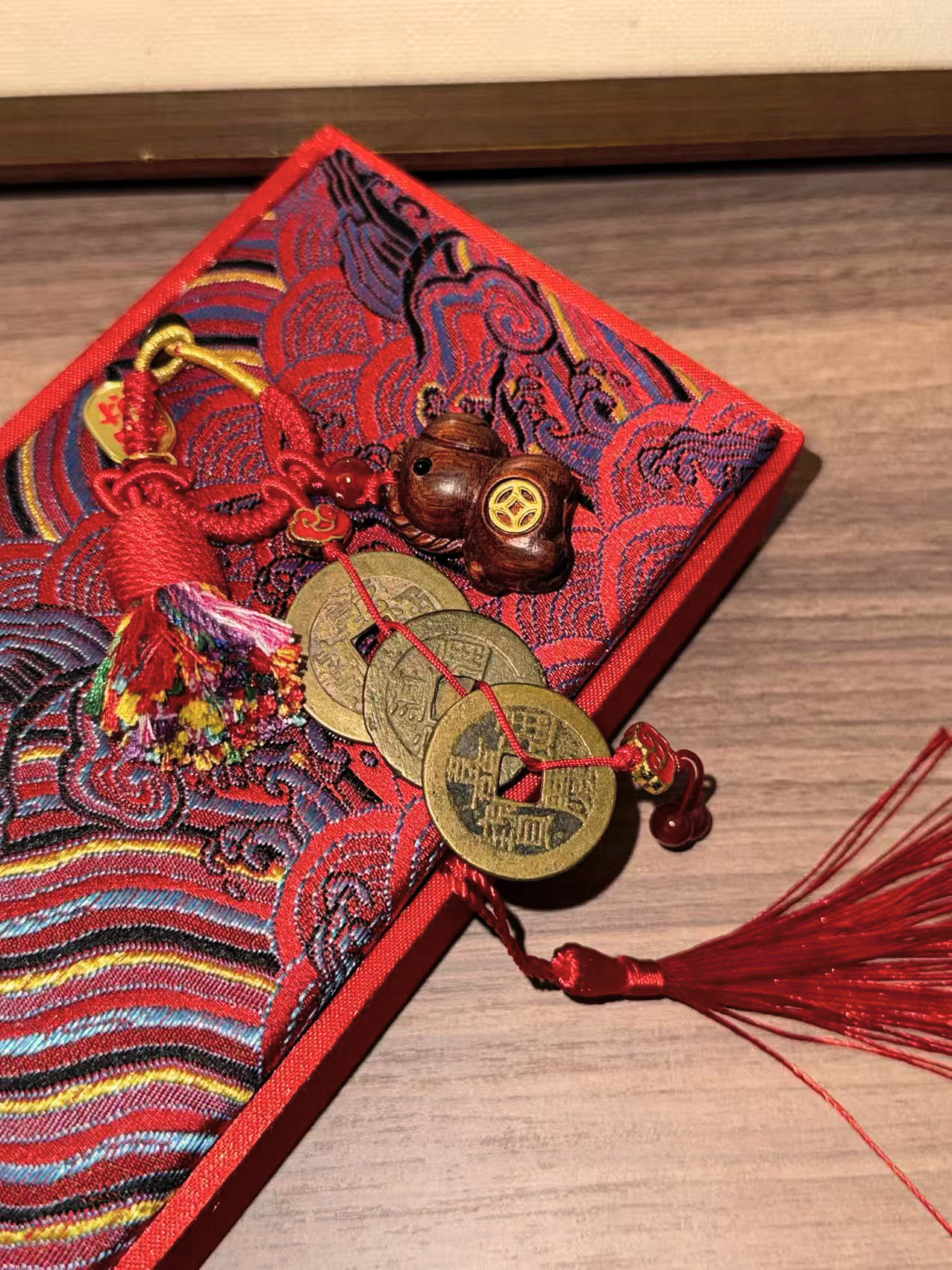 “钱到家 ” 乾道嘉清代古钱挂饰