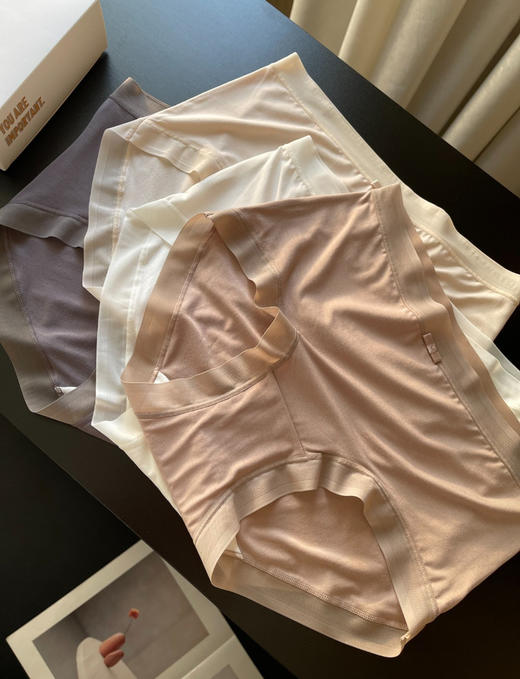 Lulu盒装4色裸感莫代尔女士内裤0226 商品图11
