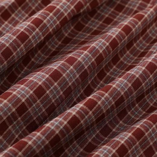 F022725春季新款红色格子外套长袖衬衫穿搭小个子上衣 商品图13