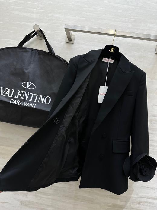 香奶奶 羊毛西装外套 纯手工立体花朵 商品图7