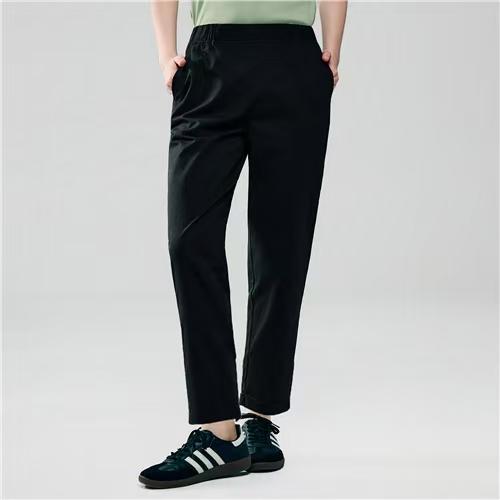 佐丹奴女装26年新款全棉轻薄卡其八分裤05426256 商品图2