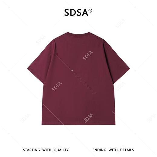 SDSA男装2026新款潮牌趣味风短袖t恤空手道狗狗印花宽松半袖上衣 商品图4