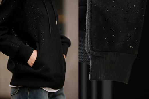 LONGNFAIR·银河细闪连帽卫衣裤系列，细闪光毛呢面料，自带闪耀星河的运动风单品【3-7天发货，周末顺延】 商品图14