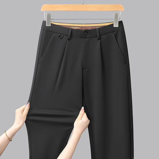 【DWD】大依优型大码男装弹力商务休闲裤西裤商务休闲百搭休闲西装长裤 商品图4