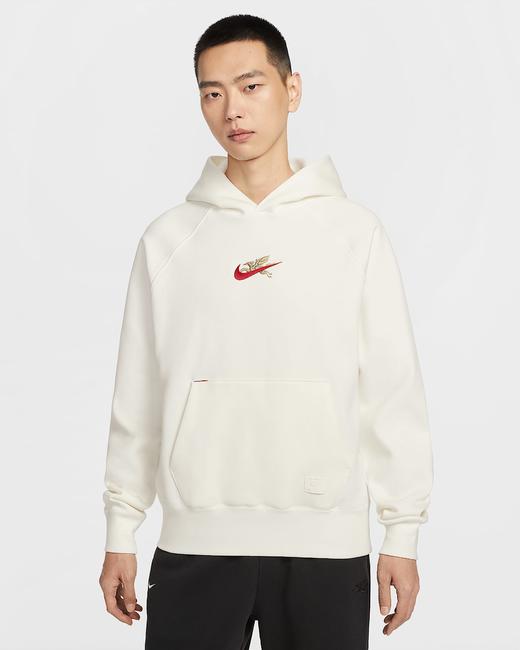 Nike 耐克Sportswear 马年限定脱缰系列 新年款男子加绒连帽衫IQ3707-133 商品图0