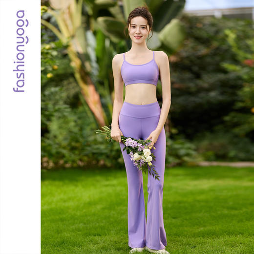 FY16901曼妙无裆线喇叭长裤 商品图3