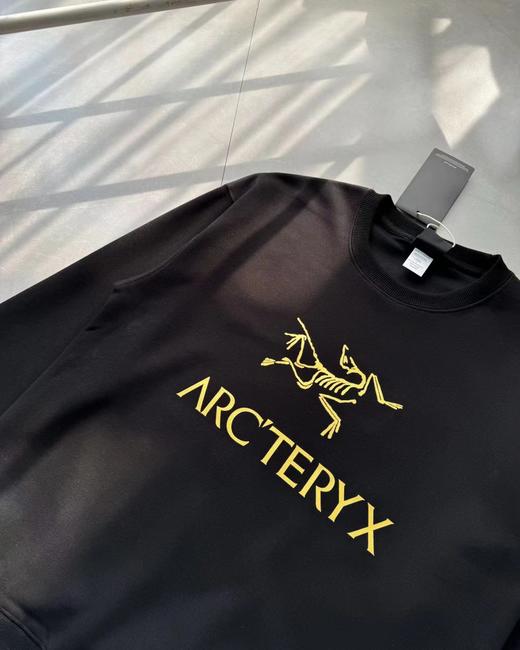 F022751早春红圆领落肩宽松款圆领卫衣男女皆可穿 商品图10