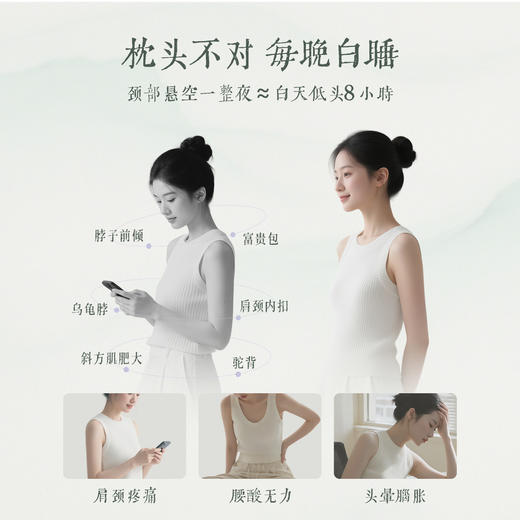 后辰合香枕/艾草重力眼罩 | 清新草本香，用料足，深度睡眠好搭子 商品图5