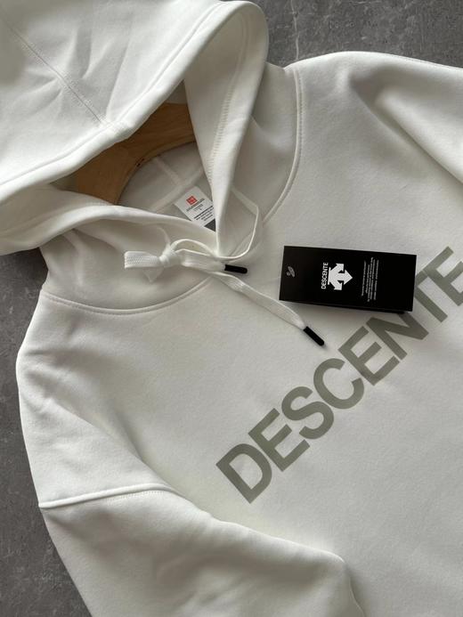 F022792高克重银狐绒休闲运动连帽加绒卫衣男女同款 商品图4