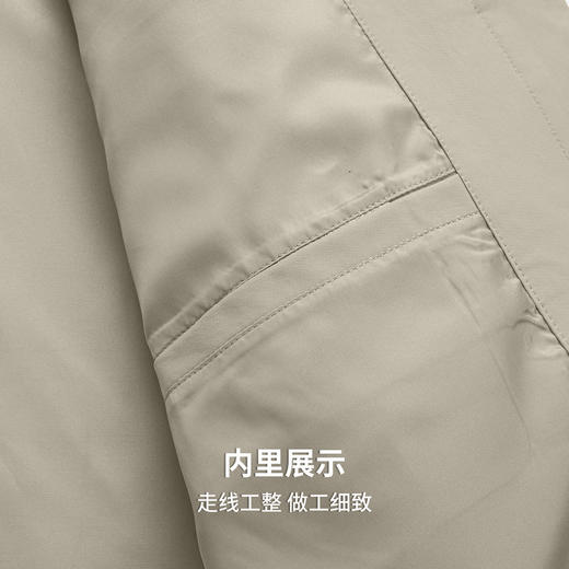 【时尚有型】圣得西轻工装修身翻领休闲夹克2026新款春季外套男 商品图6