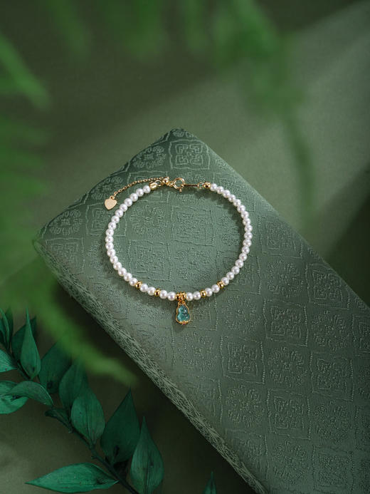 子佩集【福禄珍藏】珍珠惜王妃手链【XHSL003】葫芦镀金2602 商品图4