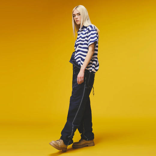 Napapijri 中性Martine Rose联名棉质短袖polo衫 条纹 NP0A4HG9L651 商品图8