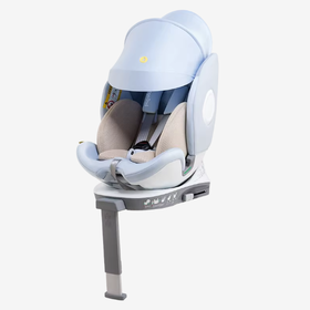 袋鼠爸爸星途Air新国标儿童安全座椅0-12岁通风遮阳175°大躺角