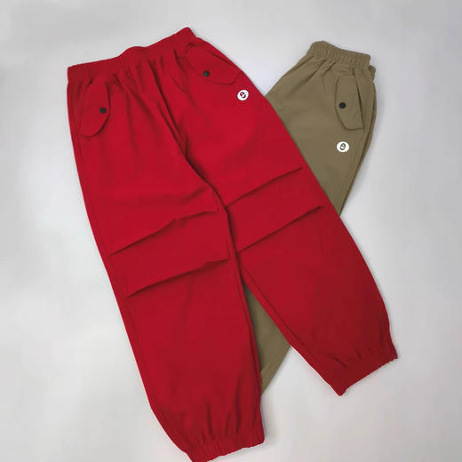 日系山本风工装裤！2026男童女童梭织长裤春夏新款轻薄透气速干登山裤子！ 商品图3