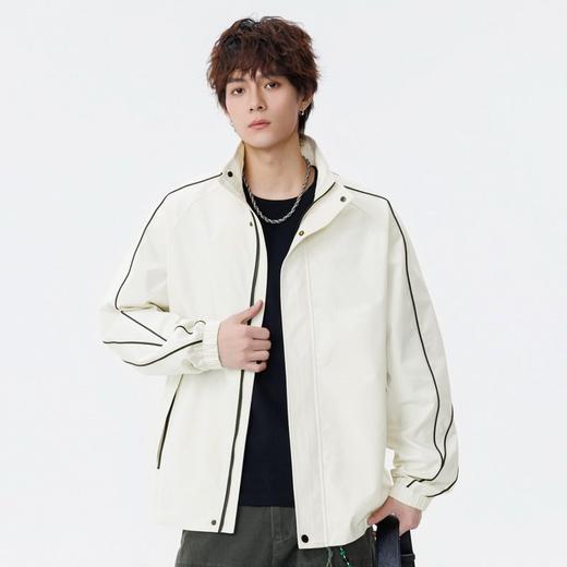 【DSL】大依优型大码男装春秋休闲立领夹克运动百搭户外长袖外套上衣 商品图1